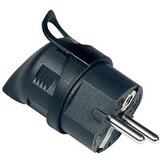  Utikač šuko 16A 250V sa KU, crni 290-202 | Eponuda.ba
