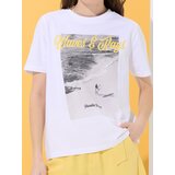 Sinsay Pamučna majica s printom | shoptok.hr