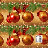 Ambar Novogodišnji ukrasni papir - Sparklig balls, tabak | ePonuda.com