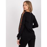 RUE PARIS Sweatshirt-RV-BL-7458.16-black | Shoptok.si