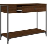  Konzolni stol boja hrasta 100 x 34 5 x 75 cm konstruirano drvo | shoptok.hr