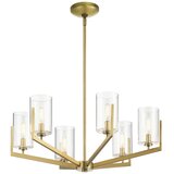 Elstead Lighting Quintiesse QN-NYE6-BNB - Luster na šipci NYE 6xE14/40W/230V zlatna | Eponuda.com