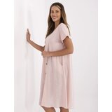 Italy Moda Dress-MO-SK-1005.67-light pink | Shoptok.si