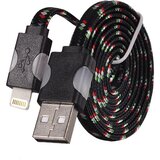  Podatkovni data kabel - računalniški polnilec - Apple Lightning - LED - črni Cene