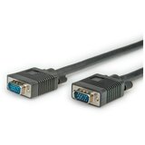 Roline VGA priključni kabel VGA 15-polni utikač 6.00 m crna 5206-04-11T00:00:00.000+02:00 dvostruko zaštićen, mogućnost Cijene