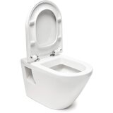 Vitra 7063-003-6231 integra viseča wc školjka z wc desko s počasnim zapiranjem | Shoptok.si