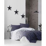  puanline - dark blue dark bluewhite ranforce double quilt cover set (eu) (it) | ePonuda.com