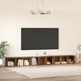 TV ormar 3 pcs Staro drvo 37 x 35 x 107.5 cm | shoptok.hr