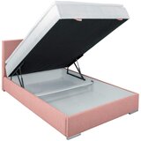 CARRYHOME POSTELJA Z VZMETNICO 120 cm x 200 cm , tekstil roza | Shoptok.si