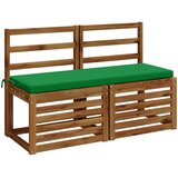  Jastučić za klupu SOEST 100% poliester Zelena 100 x 40 x 5 cm Slike