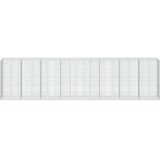  Gabion s žicom debljine 5 mm i mrežom 5x10 cm 800x100x200 cm - 100 cm 200 cm 800 x 230 cm | shoptok.hr
