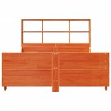 Krevet s regalom za knjige bez madraca 120x200 cm masivno drvo | shoptok.hr