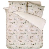 Catherine Lansfield Bež posteljina za bračni krevet/za produženi krevet od mikropliša 230x220 cm Winter Friends – | shoptok.hr