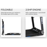 BH Fitness G6320 SLIMRUN tekalna steza (zložljiva ima 20cm višine, 2,5KM) - | Shoptok.si