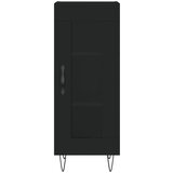  Komoda crna 34,5 x 34 x 90 cm od konstruiranog drva | shoptok.hr