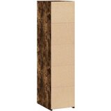  Visoka komoda dimljeni hrast 30x41x124 cm od konstruiranog drva | shoptok.hr