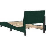  Okvir za krevet bez madraca Hanko tamnozeleni 90x190 cm baršunasti | shoptok.hr