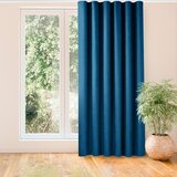  Curtain MILANA color indigo style classic transparent wave tape 7 cm chenille 560x225 HOMEDE | shoptok.hr