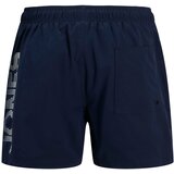 Jack & Jones Muški kupaći Swim Splice Logo Akm Sn, Teget | ePonuda.com