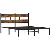  Metalni okvir kreveta bez madraca boja hrasta 140x190 cm | shoptok.hr