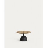 Kave Home Okrugao vrtni stolić za kavu s pločom stola od bagrema ø 55 cm Saura – | shoptok.hr