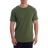 Majice s kratkimi rokavi HS24MTS03-MILITARY Zelena