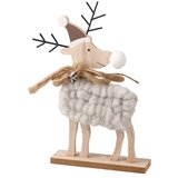 Festa Tinker, novogodišnja dekoracija, irvas plišani, 21,5cm | ePonuda.com