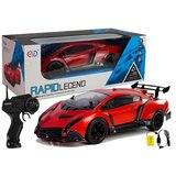  Sportski automobil na daljinsko upravljanje Rapid LEGEND - crveni | shoptok.hr