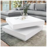  Konferencijski stočić NENANI 34x70 cm, beo | Eponuda.com