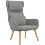 Stolica za opuštanje svjetlosiva baršunasta | shoptok.hr