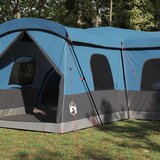 Šator za 16 osoba s krovom s pohranom Plava 680 x 510 x 210 cm | shoptok.hr