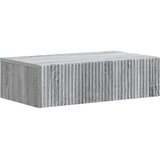 Stolna montirana na zid Siva sonoma 59 x 34 5 x 17 cm | shoptok.hr