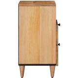  Noćni ormar Prirodna 50 x 33 x 62 cm Čvrsto drvo manga | shoptok.hr