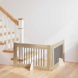  Vrata za pse s postoljem 2 pcs Hrast sonoma 100 x 60 cm | shoptok.hr