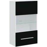 vidaXL Petodijelni Set TV Komoda sa LED Rasvjetom Crni | shoptok.hr