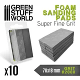 FOAM Sanding Pads Grit 2000 Pack x10 | Brusni sunđeri 2000 set 10