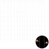  LED svetlobna zavesa 3x3 m 300 LED lučk toplo bela 8 funkcij, (20848860) | Shoptok.si