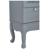 Ellos Home Siva viseća vitrina od MDF-a 85x170,5x35 cm Prato – | shoptok.hr