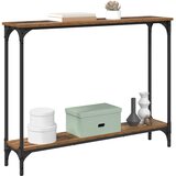  Konzolna stolica s policom Staro drvo 100 x 22,5 x 75 cm | Eponuda.com