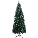 vidaXL Umetna novoletna jelka 300 LED diod 240 cm | Shoptok.si