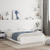 vidaXL Okvir kreveta s ladicama bijeli 135 x 190 cm konstruirano drvo Cijene