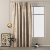 Restilo Bež žametna zavesa AmeliaHome Velvety Simple, 245 x 140 cm | Shoptok.si