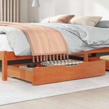 vidaXL Ladice ispod kreveta 2 kom voštano smeđe 95x55x16cm od borovine | shoptok.hr