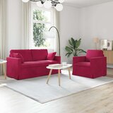 SOFA 2 pcs Vinska crvena | shoptok.hr