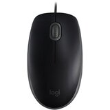 Logitech Miška B110 Silent, črna Cene