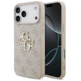 SAS CG MOBILE Maska Guess 4G Big Logo za iPhone 17 Pro Max/ 18 Pro Max roze zlatna | Eponuda.com