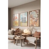 WALLXPERT Ç-300825 - 3040 set dekorativnih slika u više boja (3 komada) | Eponuda.com
