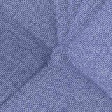  Jastučići za sjedenje 4 pcs Traper plava 40 x 40 x 12 cm | shoptok.hr