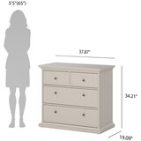 Tvilum Krem komoda 96x87x49 cm Paris – | shoptok.hr