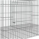 vidaXL 3-delna ograda za zajce 163x79x54 cm pocinkano železo Cene